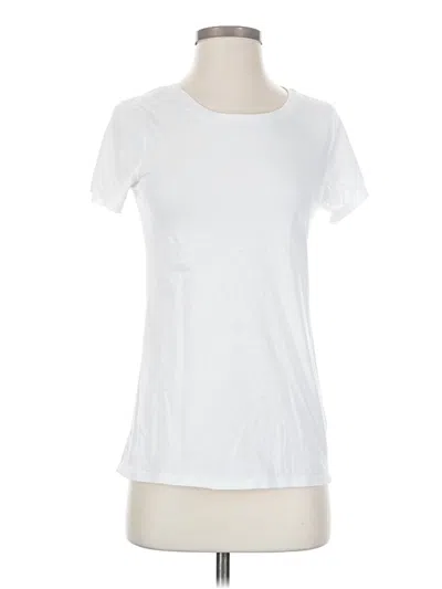 Pre-owned Threads 4 Thought Short Sleeve T-shirt In White