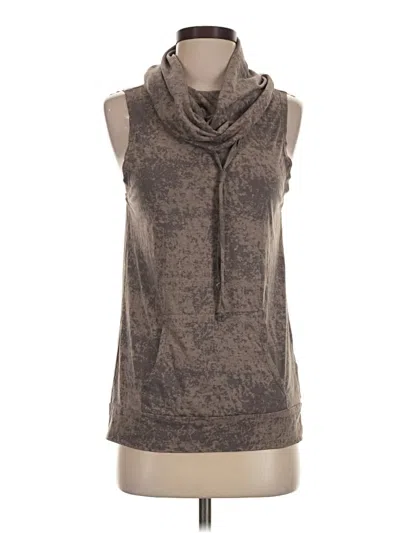 Pre-owned Threads 4 Thought Sleeveless T-shirt In Brown