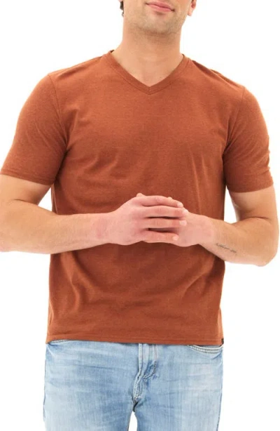 Threads 4 Thought Slim Fit V-neck T-shirt In Taro