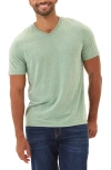 Threads 4 Thought Slim Fit V-neck T-shirt In Tarragon