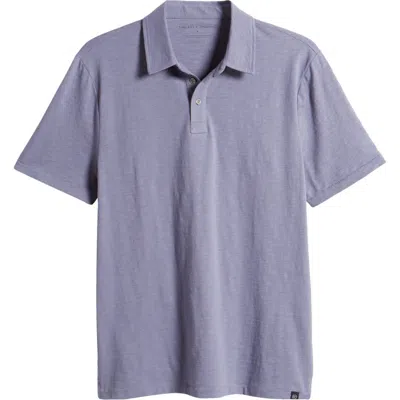 Threads 4 Thought Slub Jersey Polo In Blue