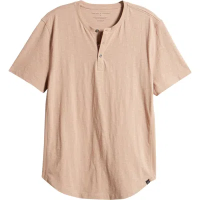 Threads 4 Thought Slub Organic Cotton Henley In Balsa