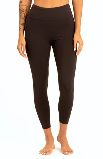 Threads 4 Thought Slyvana High Waist 7/8 Leggings In Jet Black