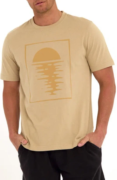 Threads 4 Thought Soft Wash On The Horizon Graphic T-shirt In Brown