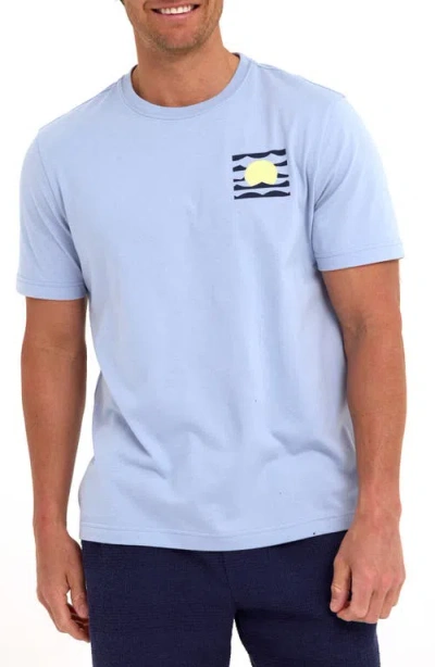 Threads 4 Thought Soft Wash Setting Sun Graphic T-shirt In Blue