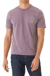 Threads 4 Thought Soft Wash Summit View Graphic T-shirt In Mauvedust