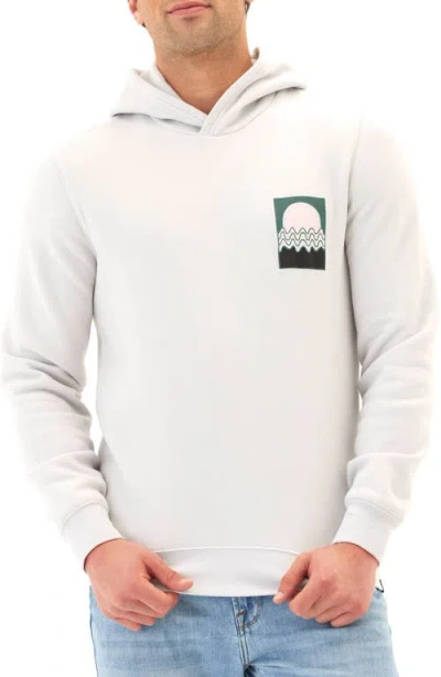 Threads 4 Thought Squiggle Sunset Mineral Wash Hoodie In Seamist