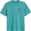 Threads 4 Thought Surf Beach Soft Wash Cotton Blend Graphic T-shirt In Mirage