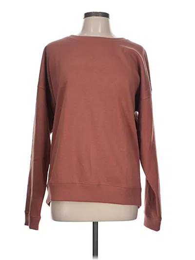 Pre-owned Threads 4 Thought Sweatshirt In Brown