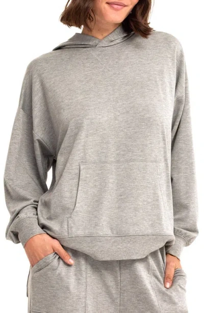Threads 4 Thought Sylvie Terry Pullover Hoodie In Gray