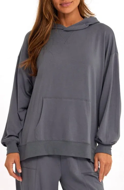 Threads 4 Thought Sylvie Terry Pullover Hoodie In Gray