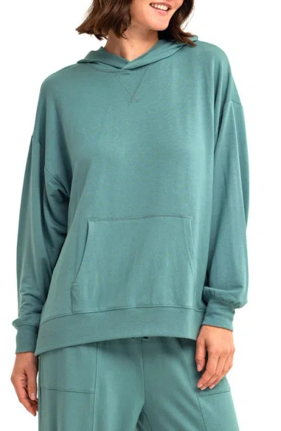 Threads 4 Thought Sylvie Terry Pullover Hoodie In Green