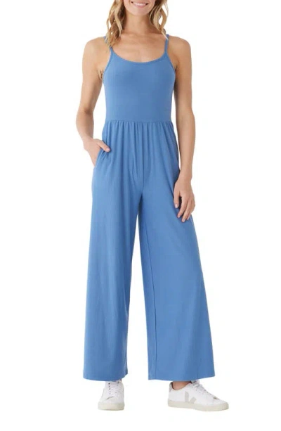 Threads 4 Thought Tansie Luxe Jersey Tank Jumpsuit In Larkspur