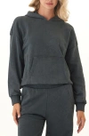 Threads 4 Thought Tanya Mineral Wash Cotton Blend Fleece Hoodie In Gray