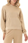 Threads 4 Thought Tanya Mineral Wash Cotton Blend Fleece Hoodie In Neutral