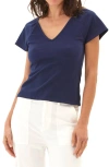 Threads 4 Thought Teresa Smocked V-neck Top