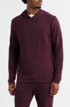 Threads 4 Thought Threads For Thought Dex Featherweight Pullover Hoodie In Burgundy