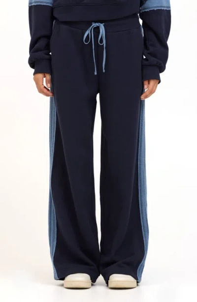 Threads 4 Thought Tierney Terry Drawstring Pants In Blue