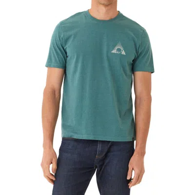 Threads 4 Thought Triangular Sunrise Soft Wash Organic Cotton Graphic T-shirt In Watercress