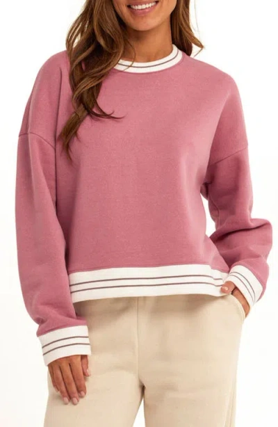 Threads 4 Thought Triblend Fleece Sweatshirt In Pink