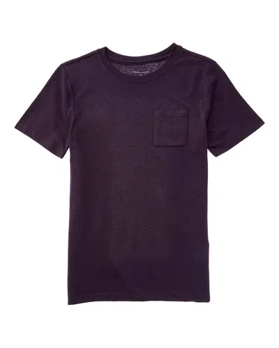 Threads 4 Thought Kids' Triblend Pocket T-shirt In Purple