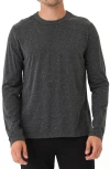 Threads 4 Thought Tucker Long Sleeve T-shirt In Heather Black
