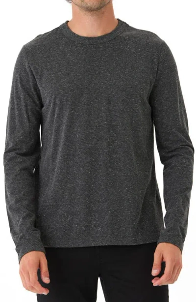 Threads 4 Thought Tucker Long Sleeve T-shirt In Heather Black