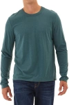 Threads 4 Thought Tucker Long Sleeve T-shirt In Peacock