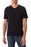 Threads 4 Thought V-neck Organic Cotton T-shirt In Black