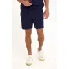 Threads 4 Thought Wayne Stripe Jacquard Terry Cloth Drawstring Shorts In Blue