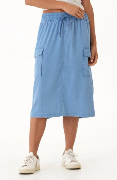Threads 4 Thought Wynne Stretch Cargo Midi Skirt In Neutral