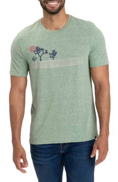 Threads 4 Thought Yucca Basin Triblend Graphic T-shirt In Cactus