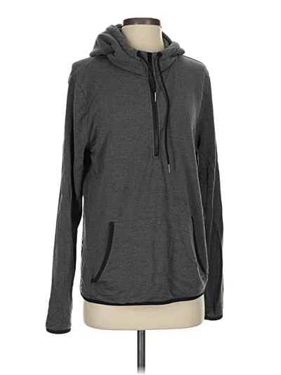 Pre-owned Threads 4 Thought Zip Up Hoodie In Gray