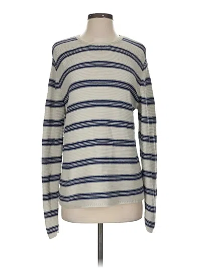 Pre-owned Threads Pullover Sweater In Silver