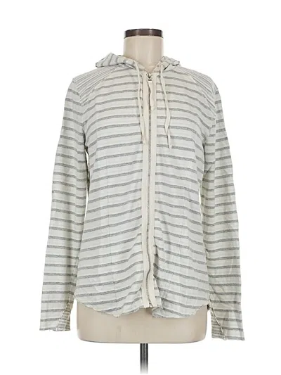 Pre-owned Threads Saks Fifth Avenue Cardigan Sweater In Gray