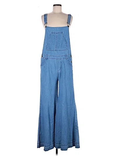 Pre-owned Three Bird Nest Overalls In Blue