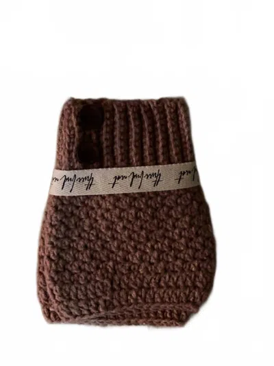 Three Bird Nest Women's You've Got The Right Sweater Calf Warmer In Carmel In Brown