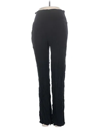 Pre-owned Three Dots Active Pants In Black