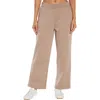Three Dots Aria Scuba Knit Bootcut Pants In Taupe Gray