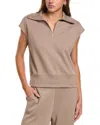 Three Dots Aria Top In Grey