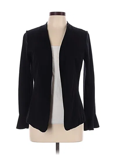 Pre-owned Three Dots Blazer Jacket In Black