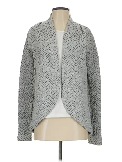 Pre-owned Three Dots Blazer Jacket In Gray