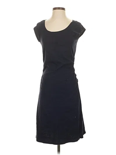 Pre-owned Three Dots Casual Dress In Black