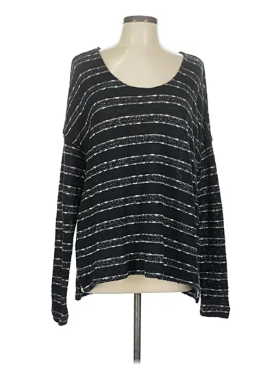 Pre-owned Three Dots Casual Dress In Gray