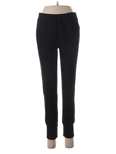 Pre-owned Three Dots Casual Pants In Black