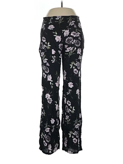 Pre-owned Three Dots Casual Pants In Black