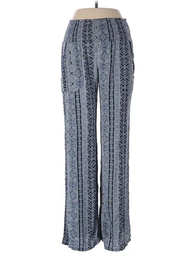 Pre-owned Three Dots Casual Pants In Blue