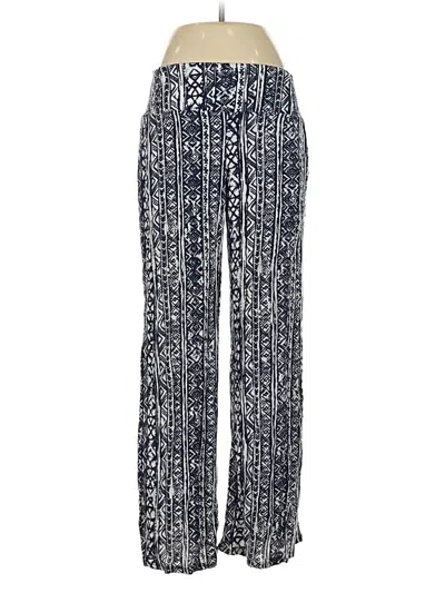 Pre-owned Three Dots Casual Pants In Blue