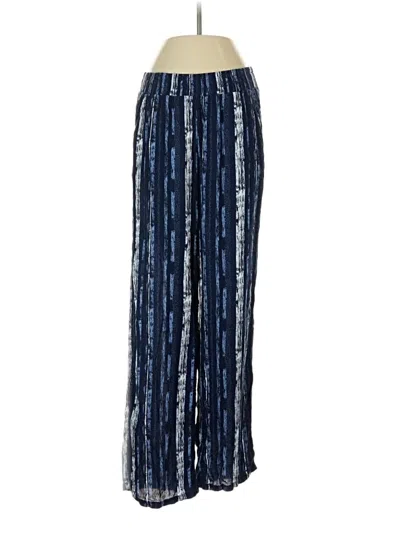 Pre-owned Three Dots Casual Pants In Blue