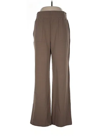 Pre-owned Three Dots Casual Pants In Brown